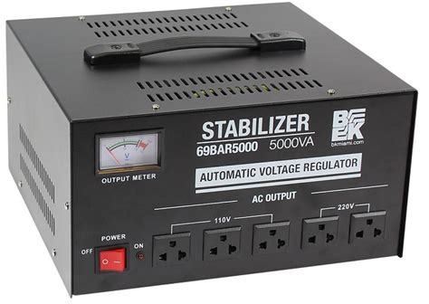 how to calculate voltage stabilizer